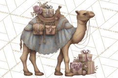 Nativity Scene Clipart, Holy Family &amp; Three Kings PNG Product Image 3