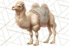 Nativity Scene Clipart, Holy Family &amp; Three Kings PNG Product Image 2