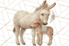 Nativity Scene Clipart, Holy Family &amp; Three Kings PNG Product Image 3