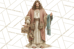 Nativity Scene Clipart, Holy Family &amp; Three Kings PNG Product Image 2