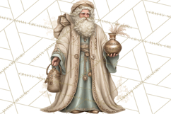 Nativity Scene Clipart, Holy Family & Three Kings PNG Product Image 2