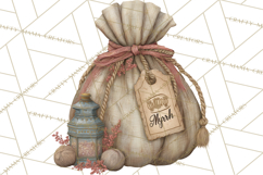 Nativity Scene Clipart, Holy Family & Three Kings PNG Product Image 2