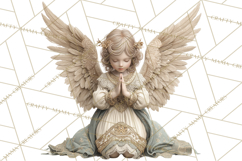 Nativity Scene Clipart, Holy Family &amp; Three Kings PNG Product Image 5