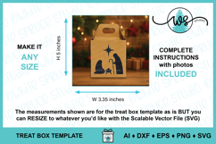 Nativity Gift Box Treat Holder Template Product Image 7