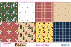 Christmas Nativity Story digital paper Product Image 2