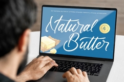 Natural Butter Bold Handwritten Font Product Image 13