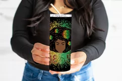1865 Sunflower Woman Juneteenth 20oz Tumbler Design Product Image 2