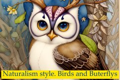 Naturalism Birds and Buterflys Product Image 4