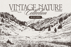Vintage Nature Landscape Collection Product Image 1