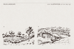 Vintage Nature Landscape Collection Product Image 3