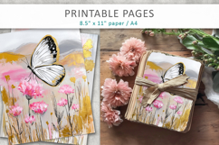 floral and butterfly printables pages Product Image 3
