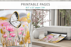 floral and butterfly printables pages Product Image 4