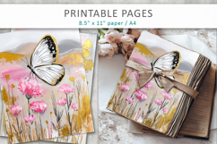 floral and butterfly printables pages Product Image 5