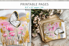 floral and butterfly printables pages Product Image 6