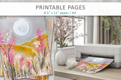 scenic landscape pages, scrapbook paper nature Product Image 5