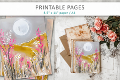 scenic landscape pages, scrapbook paper nature Product Image 7