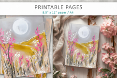 scenic landscape pages, scrapbook paper nature Product Image 9