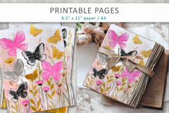 butterflies printables pages, nature pages Product Image 5