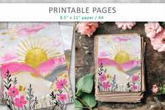 landscape printable art, nature pages Product Image 3