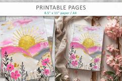 landscape printable art, nature pages Product Image 8