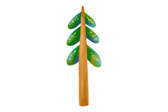 Watercolor Forest Trees Clipart Cute Fruit Tree Digital Product Image 11