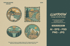 Great Outdoors T-shirt Design Bundle Product Image 1