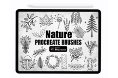 Nature Procreate Brushes - Procreate Stamps
