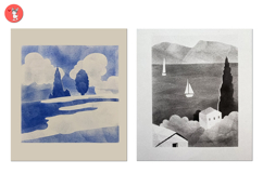 Nature Scenes. Stencil Product Image 3