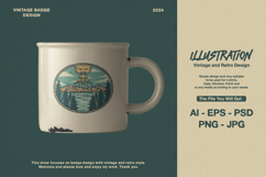 Great Outdoors T-shirt Design Bundle Product Image 4