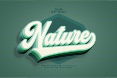 Nature Editable Text Effect Style Vintage Product Image 1