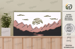 Nature wall decors Bundle Laser Cut. Wall Decor SVG Product Image 8