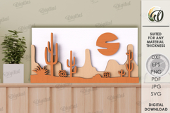 Nature wall decors Bundle Laser Cut. Wall Decor SVG Product Image 9