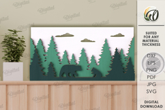 Nature wall decors Bundle Laser Cut. Wall Decor SVG Product Image 10