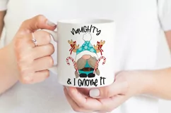 Naughty Gnome Christmas Sublimation | Christmas Gnome Puns Product Image 4