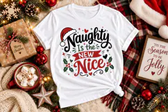 Naughty Is the New Nice SVG, Funny Christmas SVG, Holidays Product Image 2
