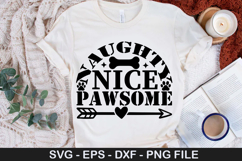 Funny Christmas Dog Saying SVG Design - My presence is your Product Image 5