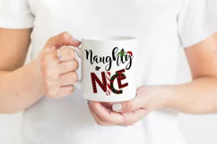 Christmas Sublimation | Naughty or Nice PNG | Mistletoe Product Image 2