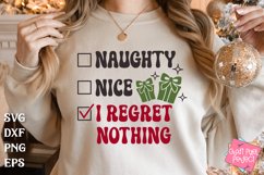 Naughty Or Nice Christmas Quotes Bundle, Holiday Humor Svg Product Image 13