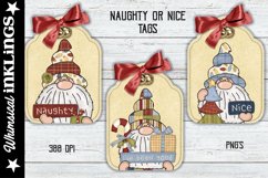 Naughty Or Nice Printable Tags Product Image 1