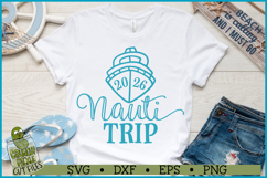 Nauti Trip 2026 Cruise SVG File Product Image 1