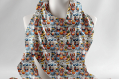Nautical Lobster Seamless Pattern Whimsical Coastal Print Product Image 4