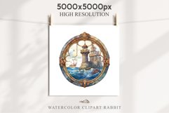 Nautical Window Clipart PNG Sea View Scrapbooking Nursery Art Watercolor Transparent wedding invitation shirt designs sublimation printable bloom architecture watercolor victorian, Nautical Window sea view clipart, sublimation nursery, ocean ship scrapboo