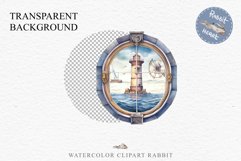 Nautical Window Clipart PNG Sea View Scrapbooking Nursery Art Watercolor Transparent wedding invitation shirt designs sublimation printable bloom architecture watercolor victorian, Nautical Window sea view clipart, sublimation nursery, ocean ship scrapboo