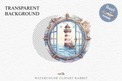 Nautical Window Clipart PNG Sea View Scrapbooking Nursery Art Watercolor Transparent wedding invitation shirt designs sublimation printable bloom architecture watercolor victorian, Nautical Window sea view clipart, sublimation nursery, ocean ship scrapboo