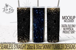 Navy and Black Glitter Tumbler Sublimation Bundle PNG Bling Elegant Wedding Bridesmaid New Years