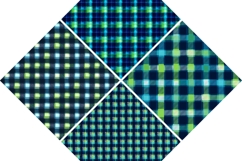 Navy, Aqua, &amp; Lime Plaid Product Image 2