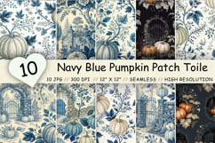 navy blue pumpkin toile, blue pumpkin digital, navy blue toile scrapbook, pumpkin navy pattern, navy blue toile bundle, blue autumn tile, navy blue toile digital, pumpkin scrapbook paper, navy blue toile watercolor, blue scrapbook paper, navy blue toile t