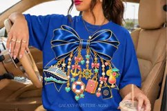 Navy Cruise Bow PNG with Ship and Nautical Charms Product Image 3