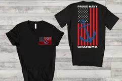 Proud Navy Grandpa and Grandma 2 Designs Product Image 2