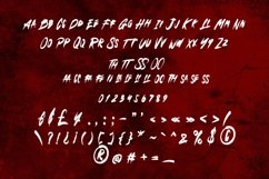 Naxrsoul Cather - Horror Brush Font Product Image 2